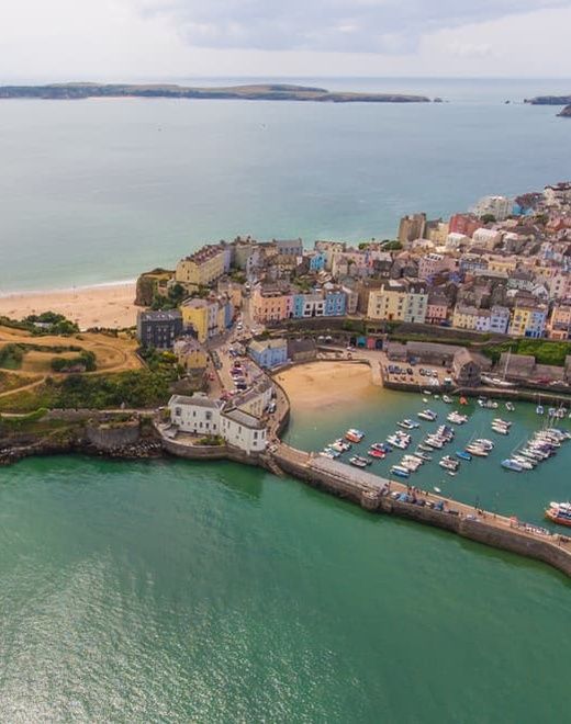 Tenby Aerial View