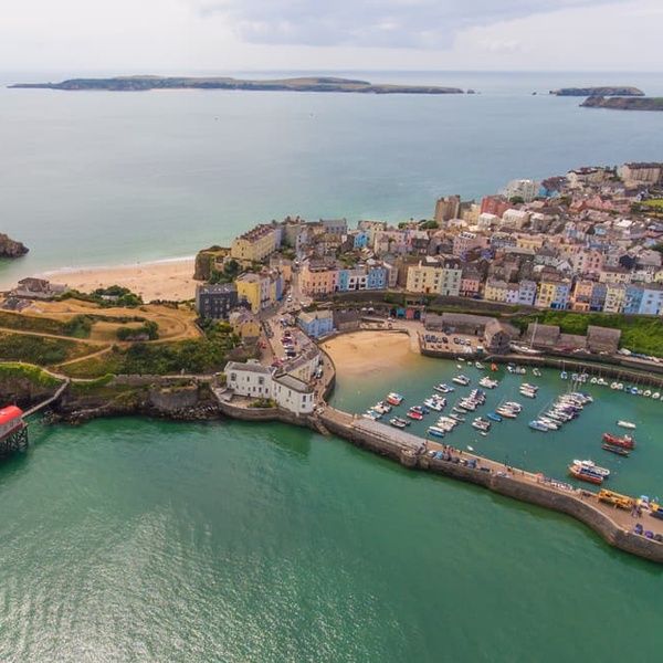 Tenby Aerial View