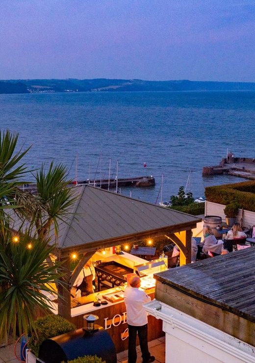 The Lobster Club Outdoor Terrace