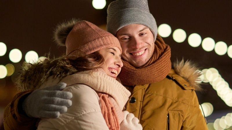 Winter Couple
