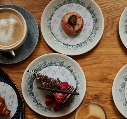 Coffee and Cake at The Gallery Bar & Lounge at St Brides Spa Hotel in Pembrokeshire