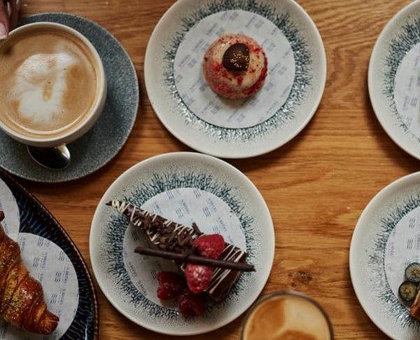 Coffee and Cake at The Gallery Bar & Lounge at St Brides Spa Hotel in Pembrokeshire