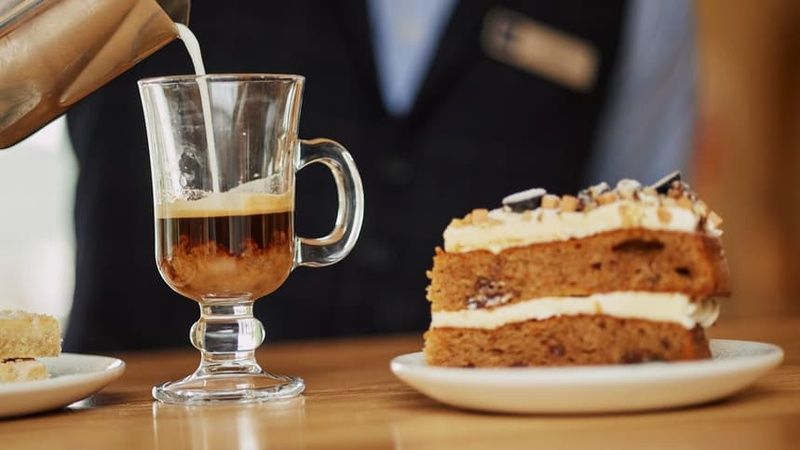 Coffee and Cake at The Gallery Bar & Lounge at St Brides Spa Hotel in Pembrokeshire