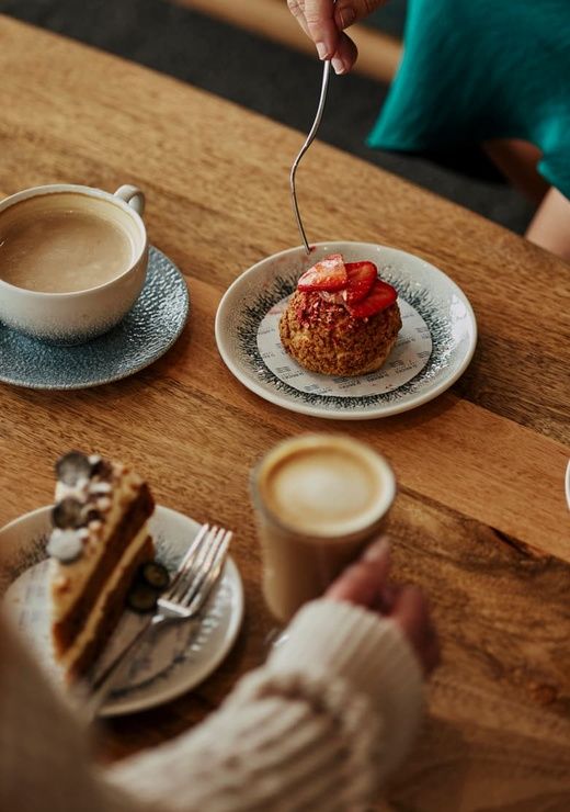 Coffee and Cake at The Gallery Bar & Lounge at St Brides Spa Hotel in Pembrokeshire