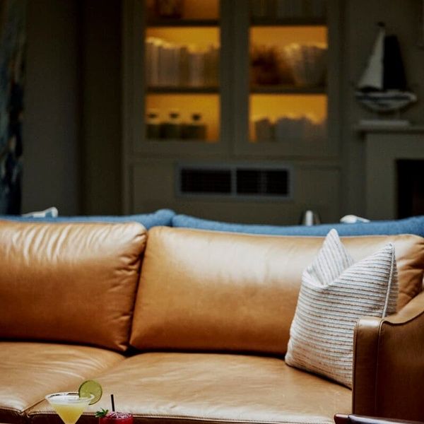 Drinks at The Gallery Bar & Lounge at St Brides Spa Hotel in Pembrokeshire