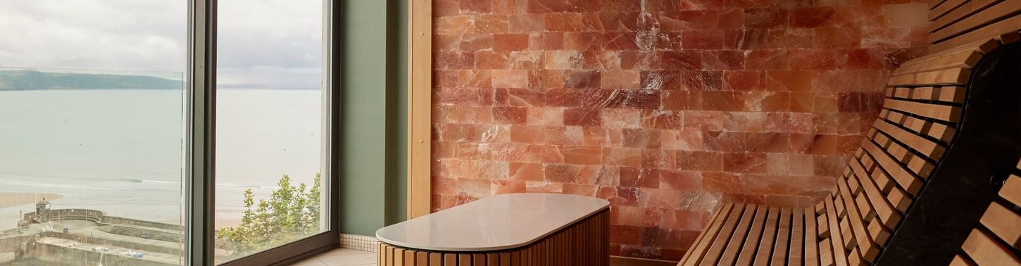Salt Therapy Room at St Brides Spa Hotel in Pembrokeshire