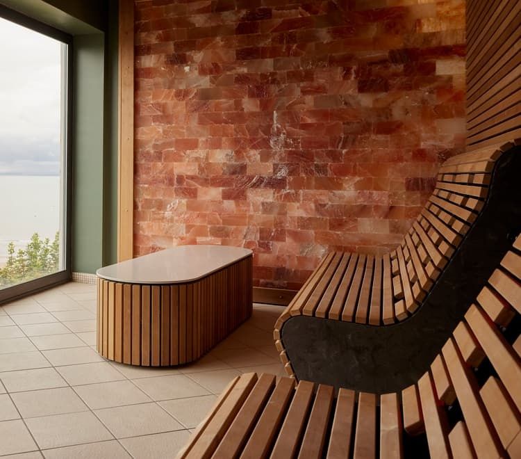 Salt Therapy Room at St Brides Spa Hotel in Pembrokeshire