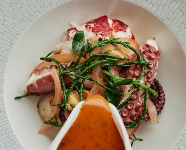 Seafood Dining in Pembrokeshire at The Cliff Restaurant, St Brides Spa Hotel