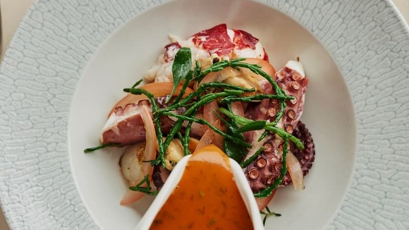 Seafood Dining in Pembrokeshire at The Cliff Restaurant, St Brides Spa Hotel