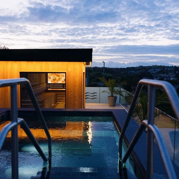 Rooftop spa terrace