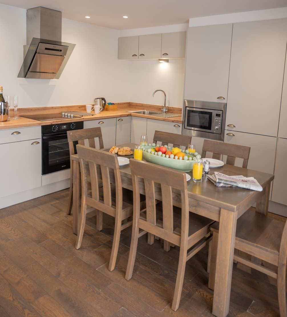Village Apartment Kitchen